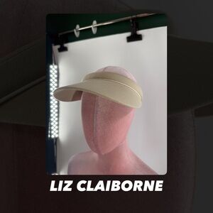EUC Liz Claiborne Beige Visor